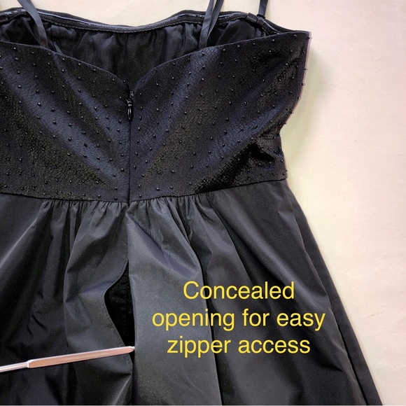 BCBGMAXAZRIA Strapless Lined Black Dress (XXS) - Picture 13 of 17